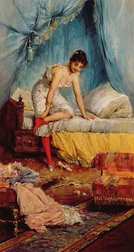 Œuvre d'impression murale Jean François Félix Bernard, toile premium de 60x90cm