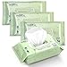 X Large Wet Wipes for Adults - 4 Packs of 56 [224 Count] Disposable Incontinence Wipes, 12