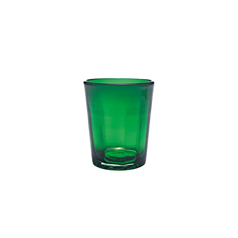 Verres de table verts Zafferano Bei pour vos repas de fête