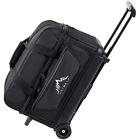 GoHimal Double Roller 2 Ball Bowling Bag Cover