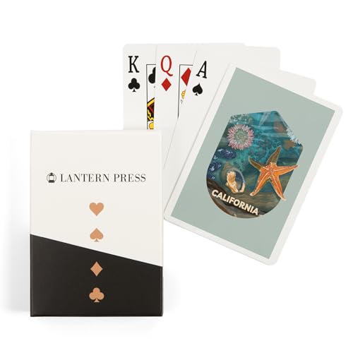 Naipes de Póker Lantern Press California 52 cartas