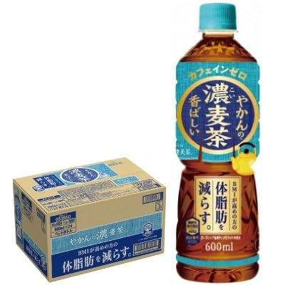 やかんの濃麦茶600mlPET 24本入