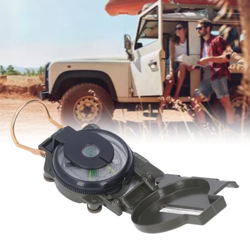 Brújula Compacta de Aleación de Aluminio para Camping miniatura 2