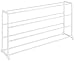 Whitmor 4 Tier Floor Shoe Rack - 20 Pair - Storage Organizer