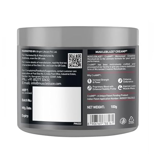 MuscleBlaze-Creatine-Monohydrate-CreAMP-with-CreAbsorb-Trustified-Certified-100g-Watermelon-Kool-Aid-22-Servings-with-Shaker-650ml-Combo-Pack MuscleBlaze Creatine Monohydrate CreAMP™ with CreAbsorb™, Trustified Certified (100g, Watermelon Kool Aid, 22 Servings) with Shaker, 650ml (Combo Pack)