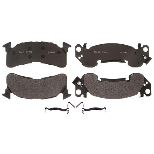 Plaquettes de frein ACDelco 17D153MH en semi-métallique pour une sécurité de freinage durable