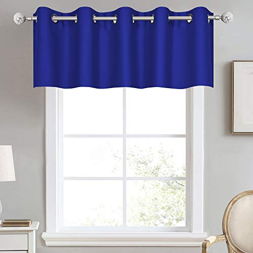 DECOVSUN Royal Blue Valances
