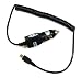 Produktbild Kfz-Ladekabel 12-24V mit Micro USB Anschluss 1A schwarz (9919000519)