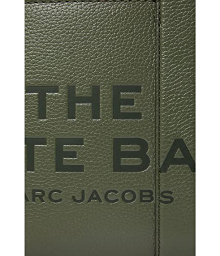 Image of Marc Jacobs The Leather Small Tote Bronze Green One Size