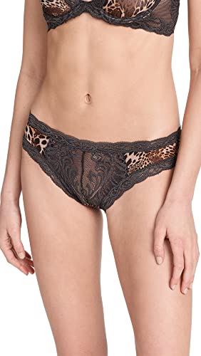 Natori Women's Feathers Hipster, Coal/Luxe/Leopard Print, Xl #TOP19