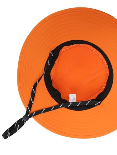 Sombrero de pesca transpirable unisex con ala ancha ajustable miniatura 5