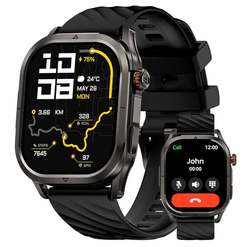 KOSPET Magic P10 Smart Watch with GPS & Compass, Stainless Steel ...