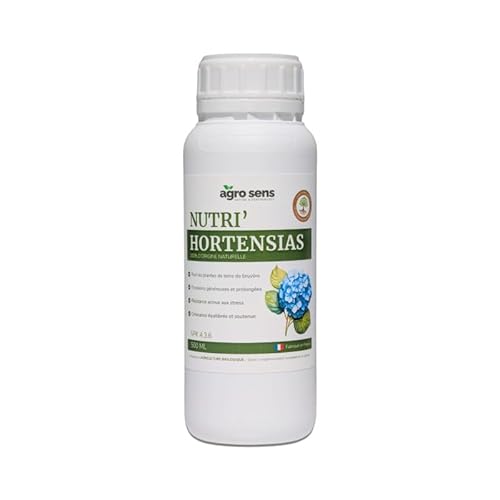 Agro Sens Nutri Hortensias - Engrais Liquide pour hortensias - 500 ML (250 litres de préparation)