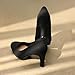 Imagen de DREAM PAIRS Zapatos de Tacón Alto Vestir de Salón Cómodos para Mujer Clásicos para con Plataformas de 1cm para Trabajo Fiesta