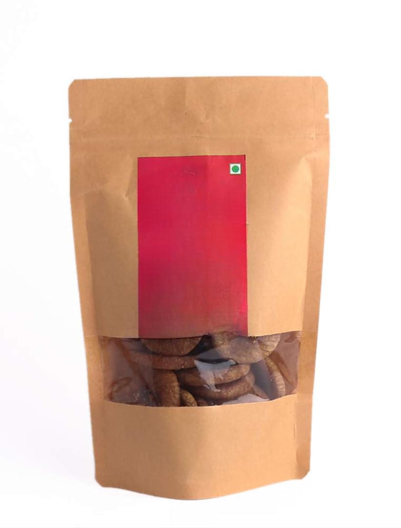 DRY FRUITS Fresh Figs, Dried Figs) Fresh & Natural High in Minerals, Iron, Vitamins & Rich Source of Dietary Fiber, Gluten Free Dry Fig - 200g