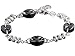 Produktbild Yves Camani Armband Keramik schwarz/Silber/Steine