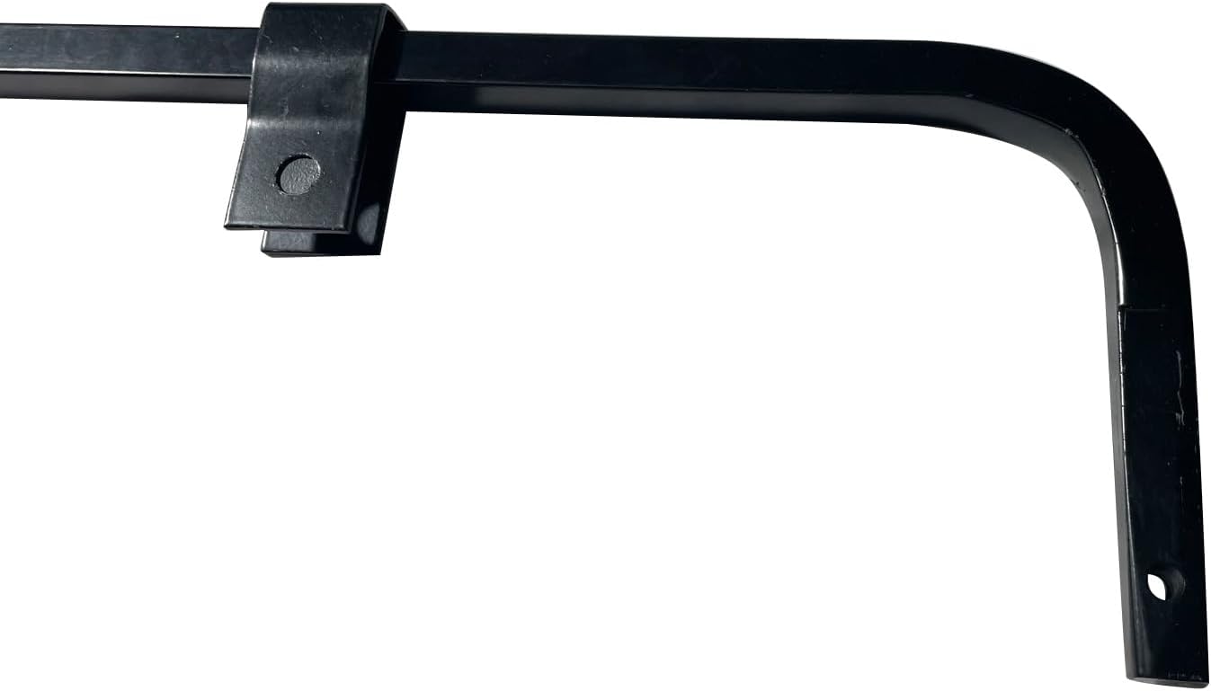 Pair Straight Mud Flap Hangers Kit 30" Use 24" Wide Semi Truck Mudflaps Steel Bracket,w/Aluminum Mud Flap Reflector for Universal Trucks Trailers, RVs Kenworth Peterbilt International Mack