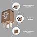 4-Pack 35A 12V DC 4-Pin Automotive Relay - Universal Fit for Electrical Systems Compatible with Hyundai/Kia Relay 95230-2P030 Specifications