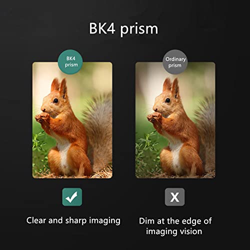 VOCUE Monóculos de bolso, monóculo 30 x 25, óptica portátil para acampamento ao ar livre, caminhadas