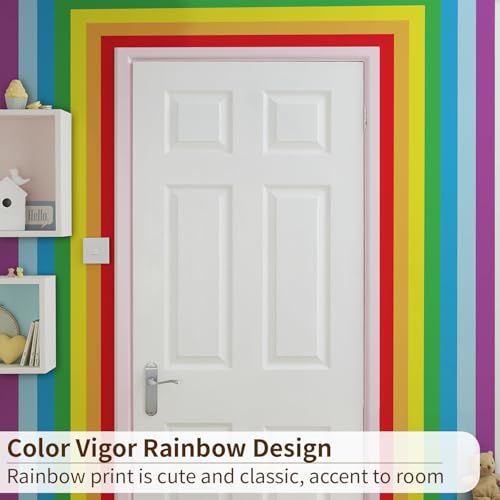 Vinilo decorativo arcoíris rectangular 125.98" x 15.75" miniatura 4