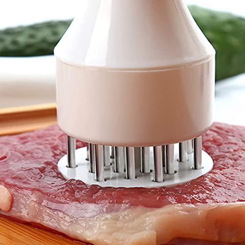 Meat tenderizer Needle Tool, Stainless Steel Needle Manual Steak Hammer Tool, Used in The Kitchen to Cook Chicken Breast Steak, Pork, Chicken, Fish, Beef