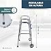 Mobiclinic, Modelo Capitel, Andador para mayores, ancianos, adultos o minusvalidos, de aluminio,...