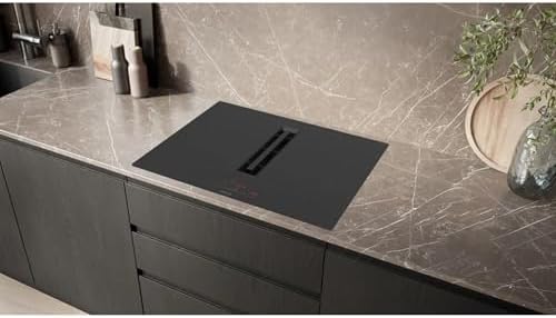 Bild 1 - Siemens ED711HQ26E iQ500, Smartes Induktionskochfeld mit Dunstabzug, 70 cm breit, Rahmenlos aufliegend, autarkes Kochfeld, touchSlider, Kombi-Induktion für große Kochfläche, Bratsensor Pro, powerBoost