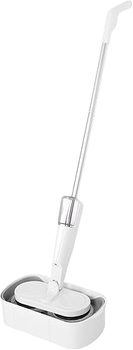 Miniatura 3 de Cordless Electric Mop Powerful Floor Cleaner with Light Water Spray Large Water USB Rechargeable for Home Office Cleaning ABS Stainless Steel