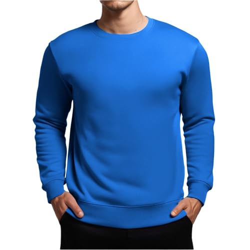 T-shirt manches longues femme col rond uni et confortable en coupe loose