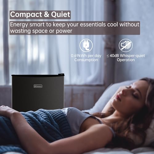 Emerson CR2700B 2.7 Cu. Ft. Compact Refrigerator, Black on Fridge.com