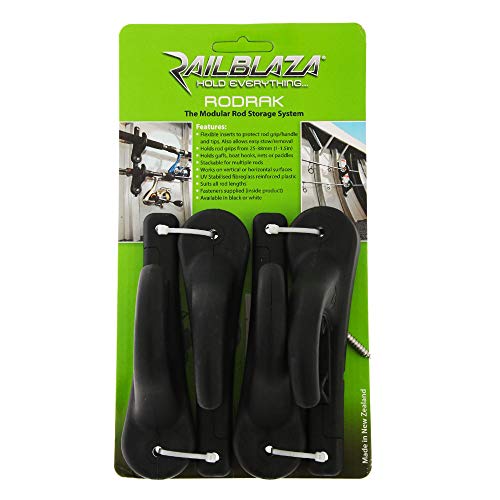 RAILBLAZA RodRak Fishing Rod Holder Storage Rack, Stackable for Multiple Rods, (Pack of 2) - Thumbnail 2