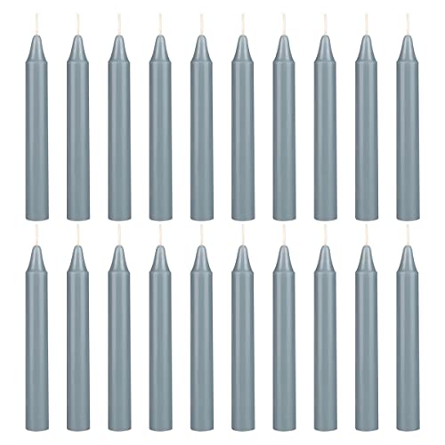 Mega Candles Unscented Mini Taper Chime Spell Candles 20 Count 4" x 1/2"