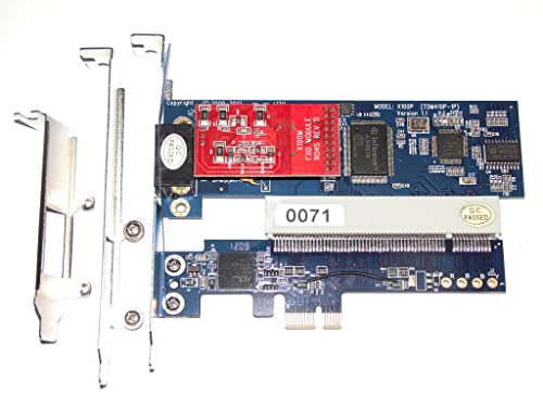 Carte Asterisk X100Pe PCI-Express 1FXO pour connecter une ligne analogique