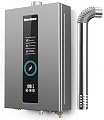 Tankless Water Heater, Novieex On Demand Water Heater Natural Gas, Up to 4.75 GPM, 120,000 BTU, Instant Hot Water, LED Display, Indoor Installation, 3-4 Point Use for Family Bathroom Kitchen