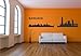 Produktbild Wandtattoo Bangkok tolle Skyline Wandaufkleber freie Farbwahl - Größe: 200cm x 44cm