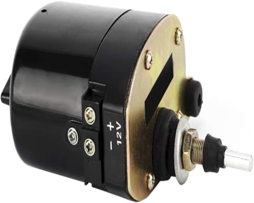 TKSE Motor De Limpiaparabrisas, Motor De Limpiaparabrisas De Coche De 12 V, Motor De Limpiaparabrisas Universal Apto Para Tractor Willys 01287358 7731000001