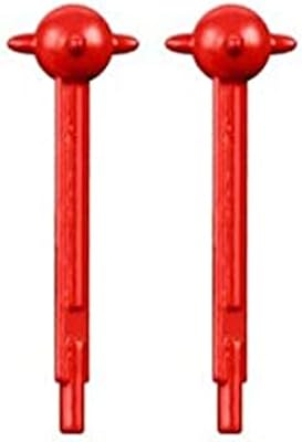 Imaginext Replacement Parts Crocodile Playset - Walking Croc and Pirate Figure DHH63 ~ Package of 2 Red Projectiles