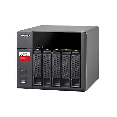 Qnap TS-531P-2G Serveur NAS Externe 2Go RAM Noir avec Connectique USB 2.0