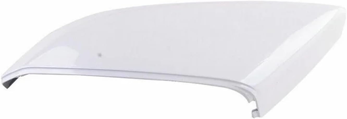 Compatible For Civic 10th Gen 2016-2021 White Exterior Side Rearview Mirror Cover Housing Cap Trim Replacement Car Product Auto Parts (Color : Right)