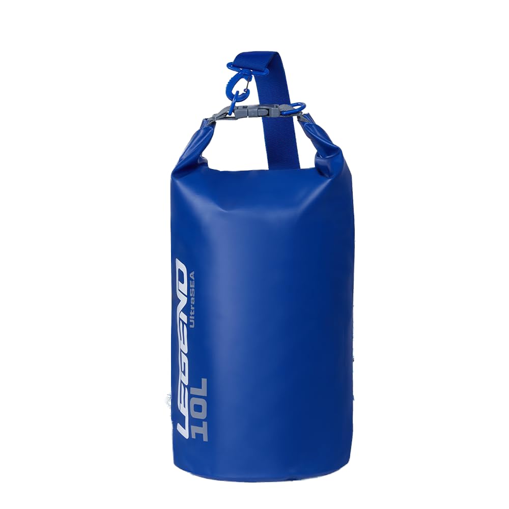 Legend UltraSEA Marine Dry Bag - Borsa impermeabile da 10 l, ideale per kayak, canottaggio, canoa, rafting, escursionismo e campeggio, borsa galleggiante da uomo, mantiene la tua attrezzatura asciutta