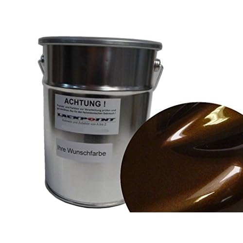 Lackpoint 0,5 Liter Spritzfertigen Basislack für BMW B09 Braun Metallic Autolack neu