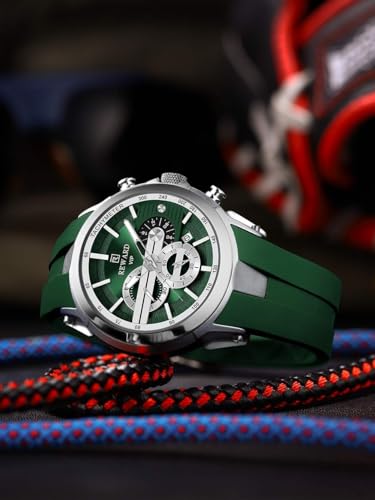 Image of REWARD Analog Green Color Dial Men Watch - RD83046M-H (Pack of 1)
