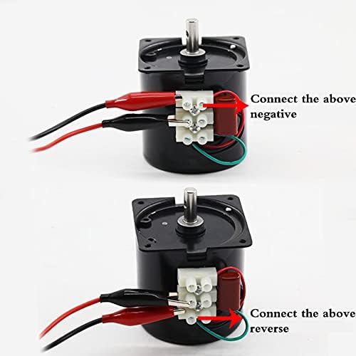 Brand 60KTYZ AC Motor 220V 1-110rpm Permanent Magnetic Electric Synchronous Motor 14W Permanent Magnet Motor - (Speed(RPM): 10RPM)