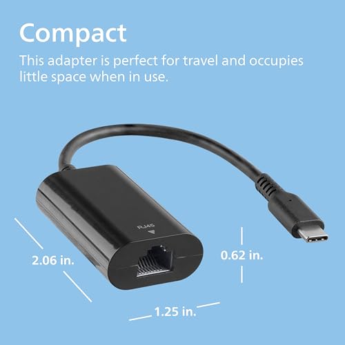 PHILIPS USB C to Ethernet Adapter, Transfer Data 1 Gbps - image 5