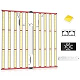 AGLEX 1000W LED Grow Lights, Full Spectrum Grow Light with UV IR, Daisy Chain Plant Bar Style Grow Light Foldable & Dimmable for Indoor Growing Commercial Hydroponic Growing Lamp 6x6ft Core Coverage