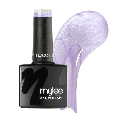 Mylee Gel Nail Polish 8ml [Violet Creams] - Cloud Nine Collection - UV/LED Nail Art Manicure Pedicure for Professional Salon & Home Use [Spring/Summer 2026] - Long Lasting & Easy to Apply