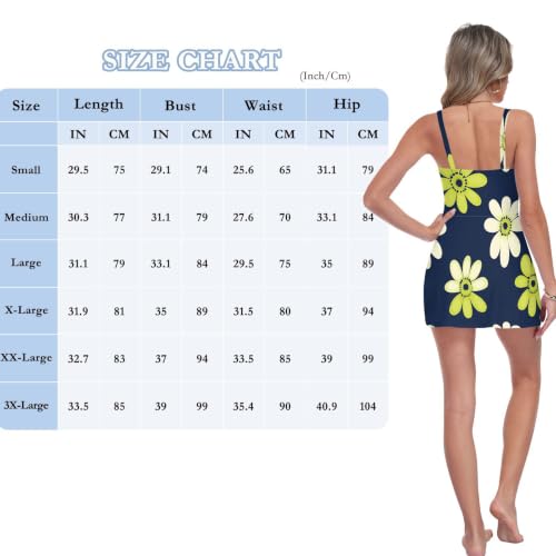 Maillot de bain amincissant col carré imprimé fleurs vertes - 4