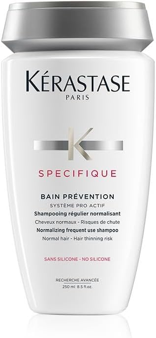 Kérastase Spécifique, Bain Prevention, Voedende en Balancerende Anti-Uitval Shampoo, Voor Dunner Wordend Haar, 250ml