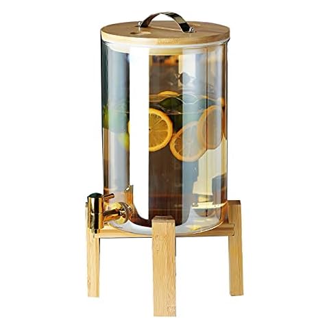 Commercial Drinks Dispenser with Tap and Stand Cover