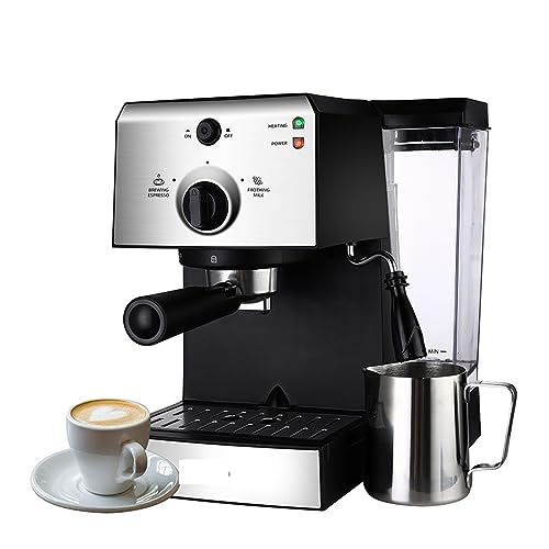 Cafetera de Espresso 15 Bar con Vaporizador de Leche miniatura 2